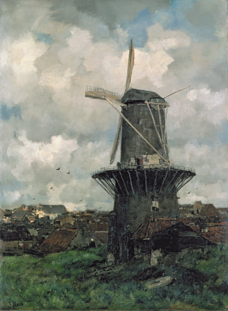O moinho de vento de Jacob Henricus or Hendricus Maris