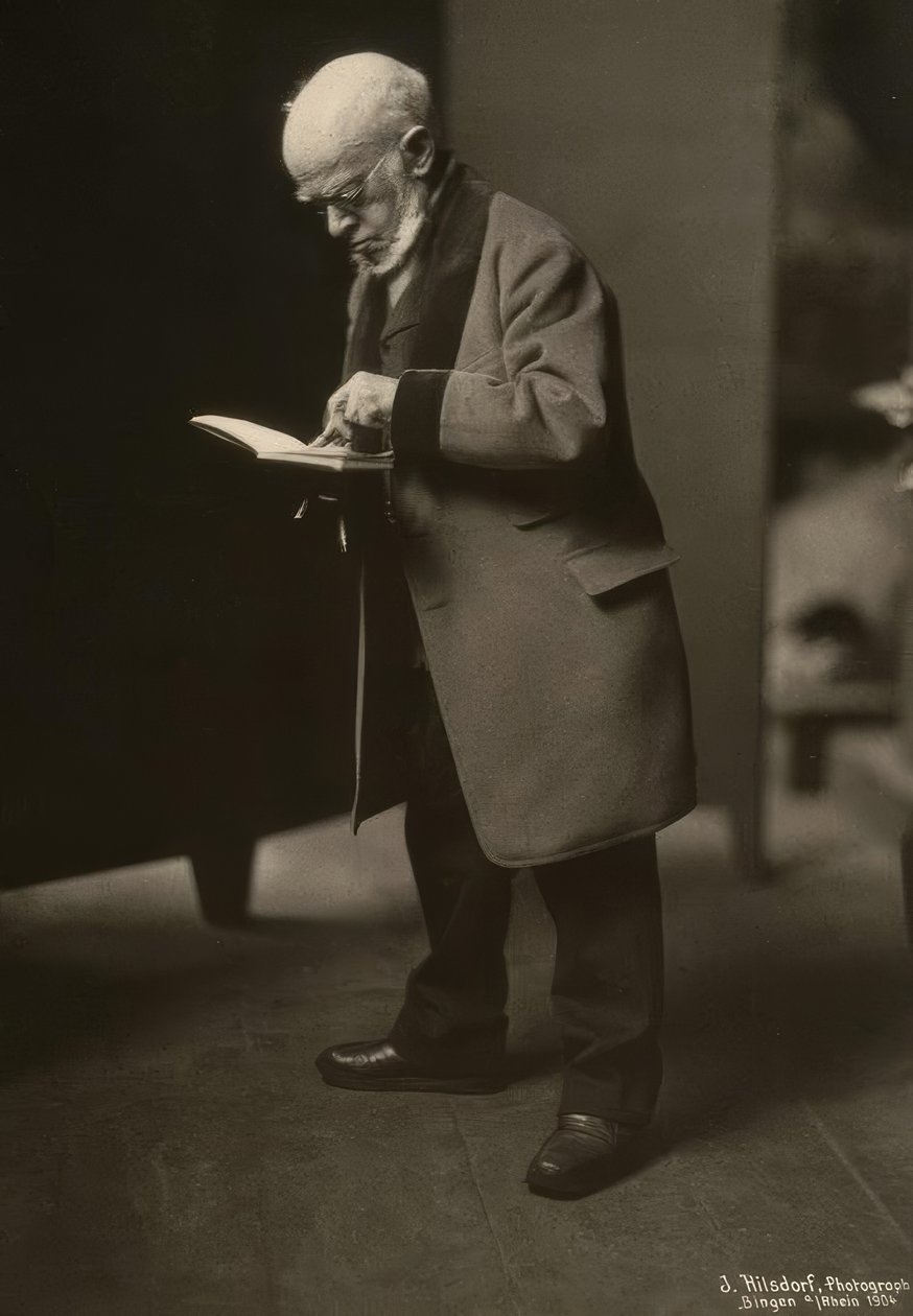 Desenho Menzel - foto 1904 de Jacob Hilsdorf