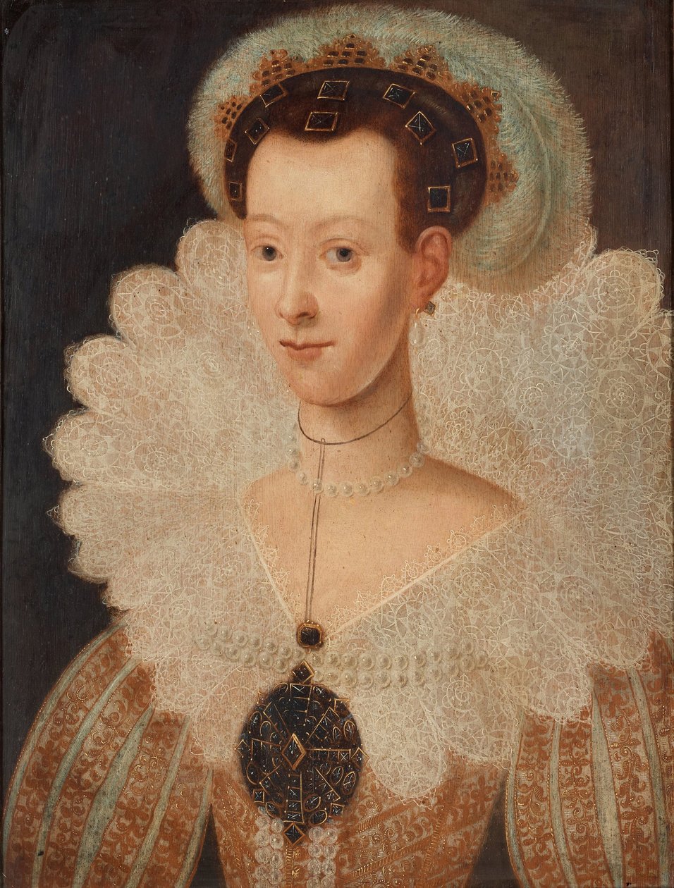 Rainha Maria Eleonora da Suécia de Jacob Hoefnagel