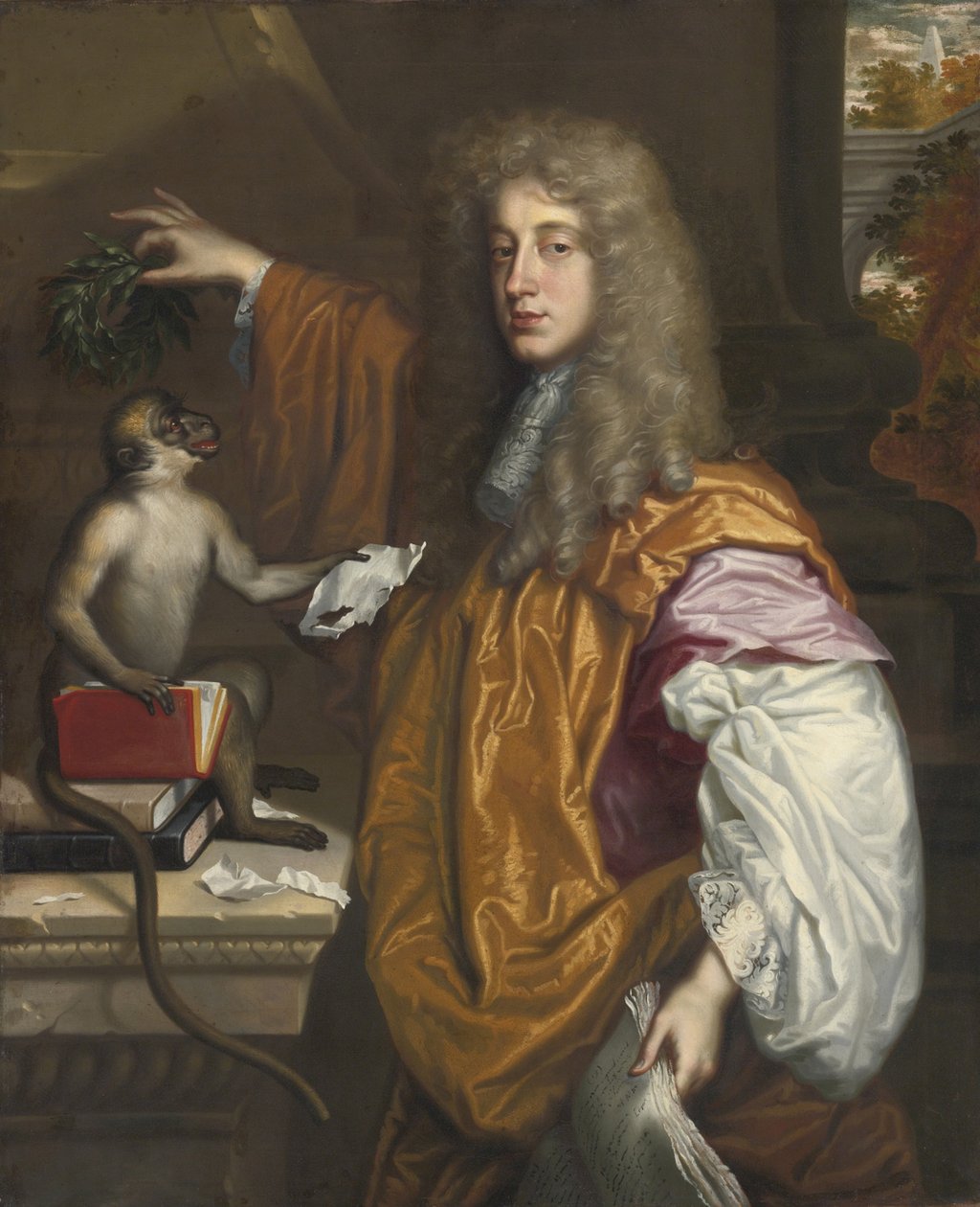 Retrato de John Wilmot, 2º Conde de Rochester 1647-1680 de Jacob Huysmans