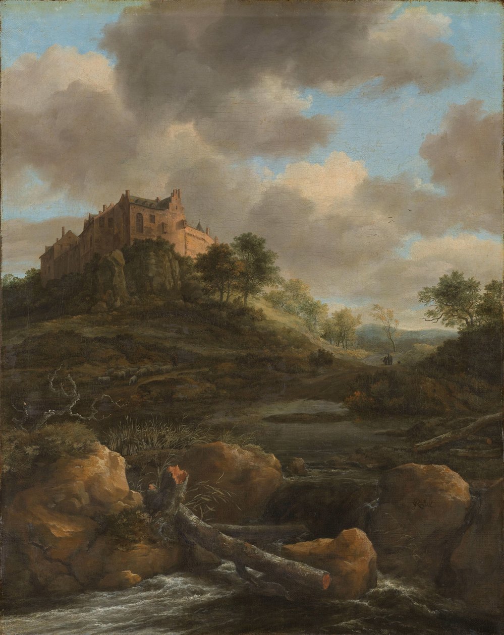Castelo de Bentheim de Jacob van Ruisdael