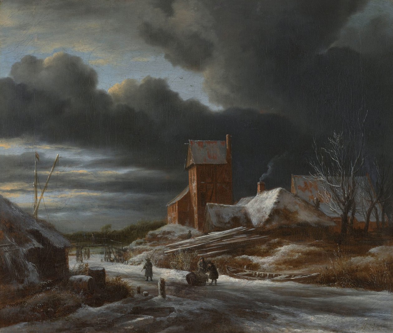 Paisagem de Inverno
Paisagem de Inverno de Jacob van Ruisdael