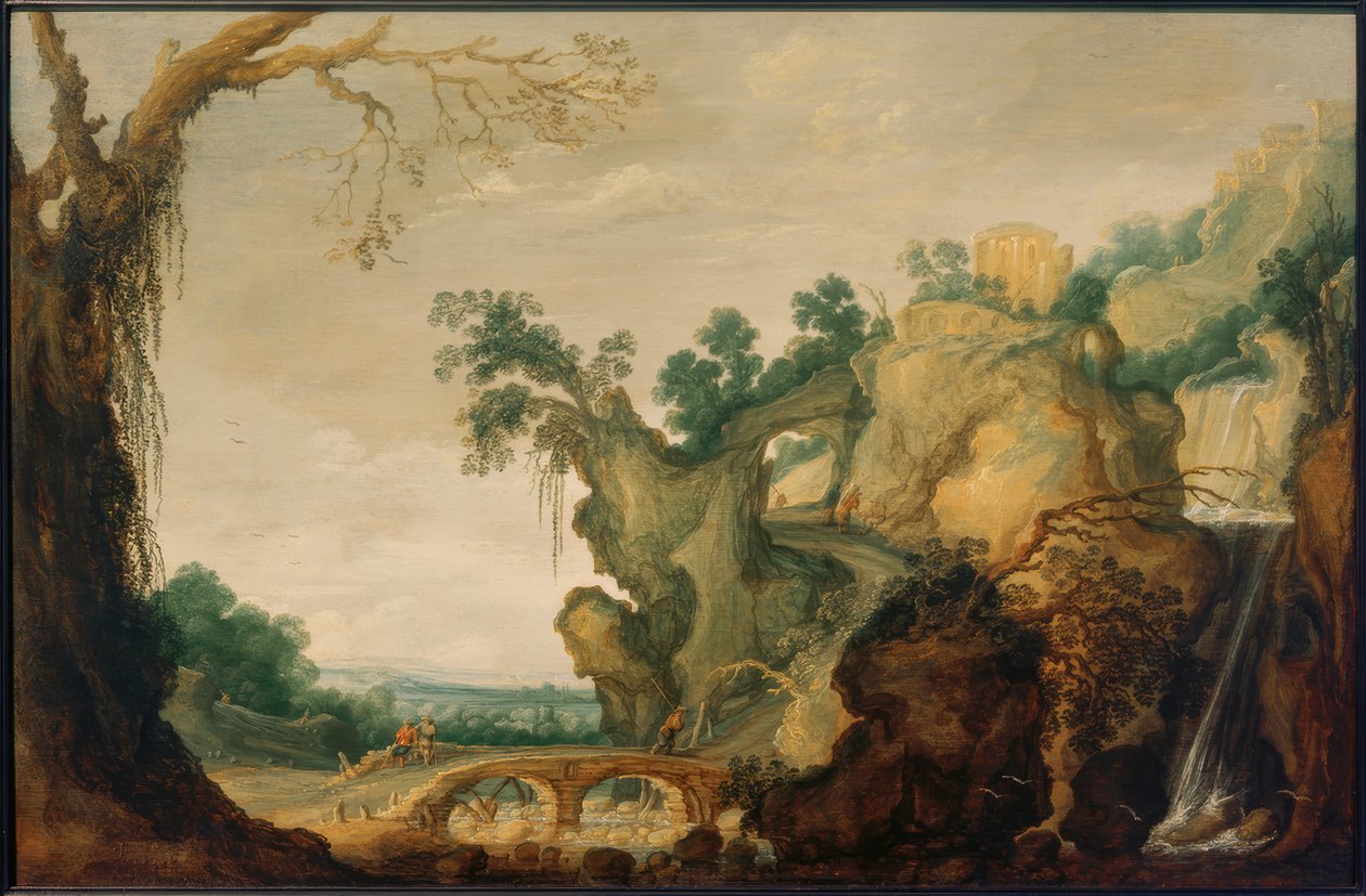 paisagem de Jacob Jacobsz. van Geel