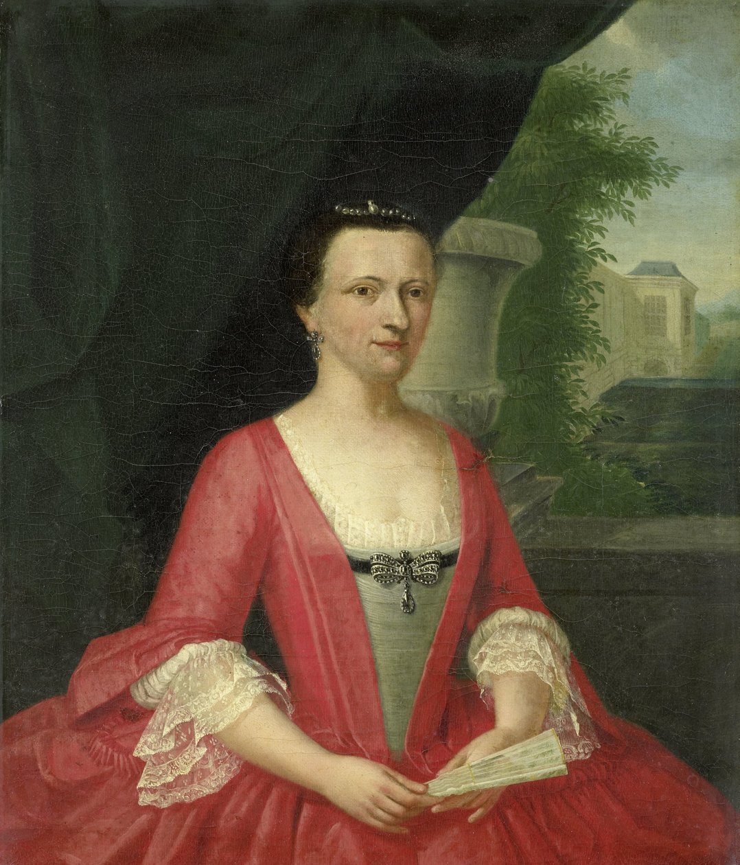 Jacoba Maria van Bueren disse van Regteren (1718-91), esposa de Johan Willem Parker de Jacob Jan Nachenius
