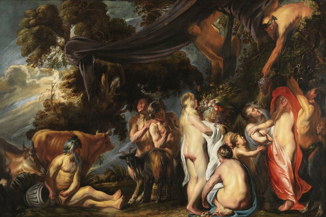 Alegoria da fertilidade de Jacob Jordaens