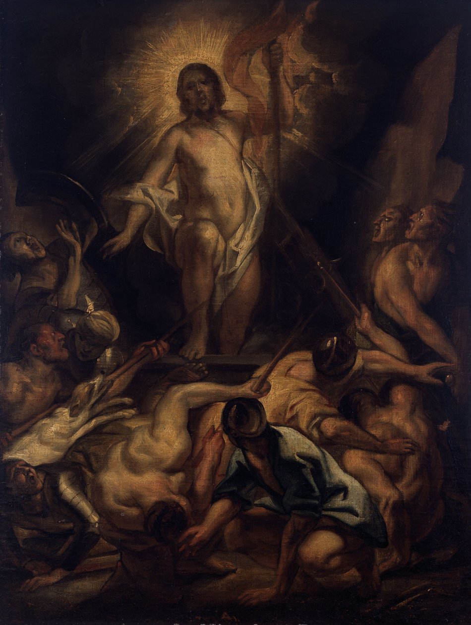 A ressurreição de Cristo de Jacob Jordaens