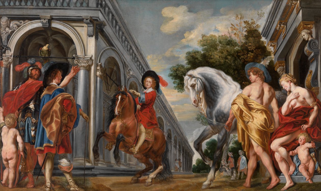 Levade (oil) de Jacob Jordaens