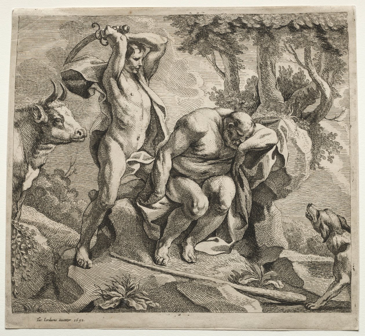Mercury Killing Argus, 1652. de Jacob Jordaens