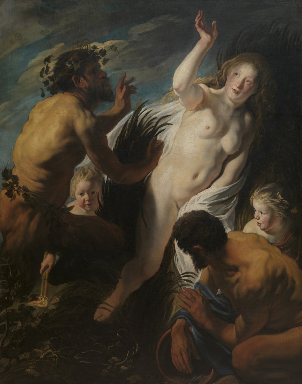 Pan e Syrinx de Jacob Jordaens