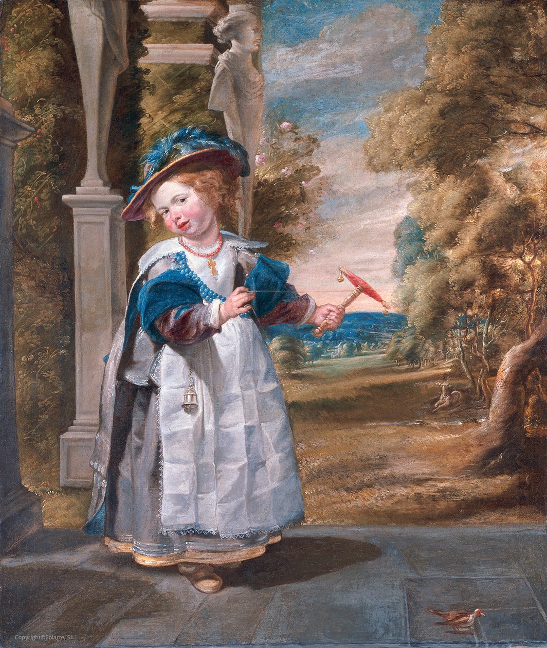 Retrato de Anna Catharina Jordaens (1629-1676) de Jacob Jordaens