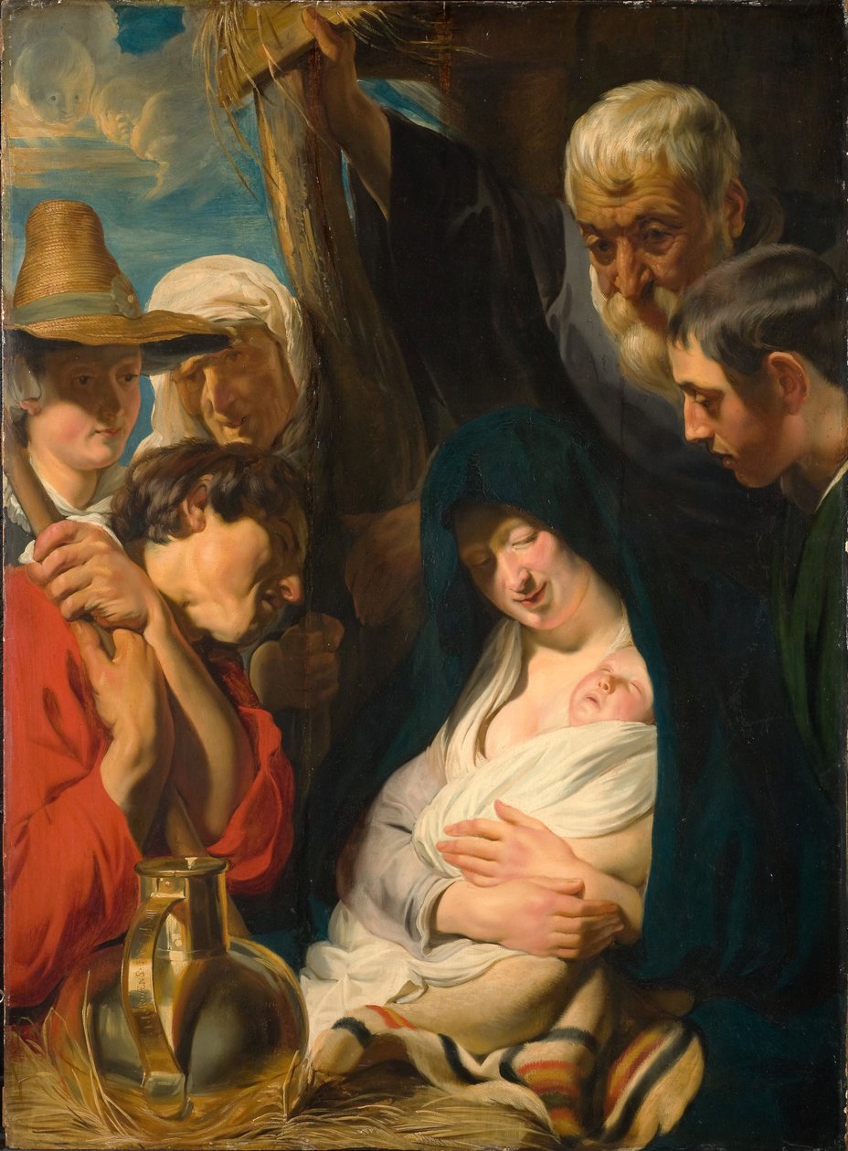 A Adoração dos Magos de Jacob Jordaens