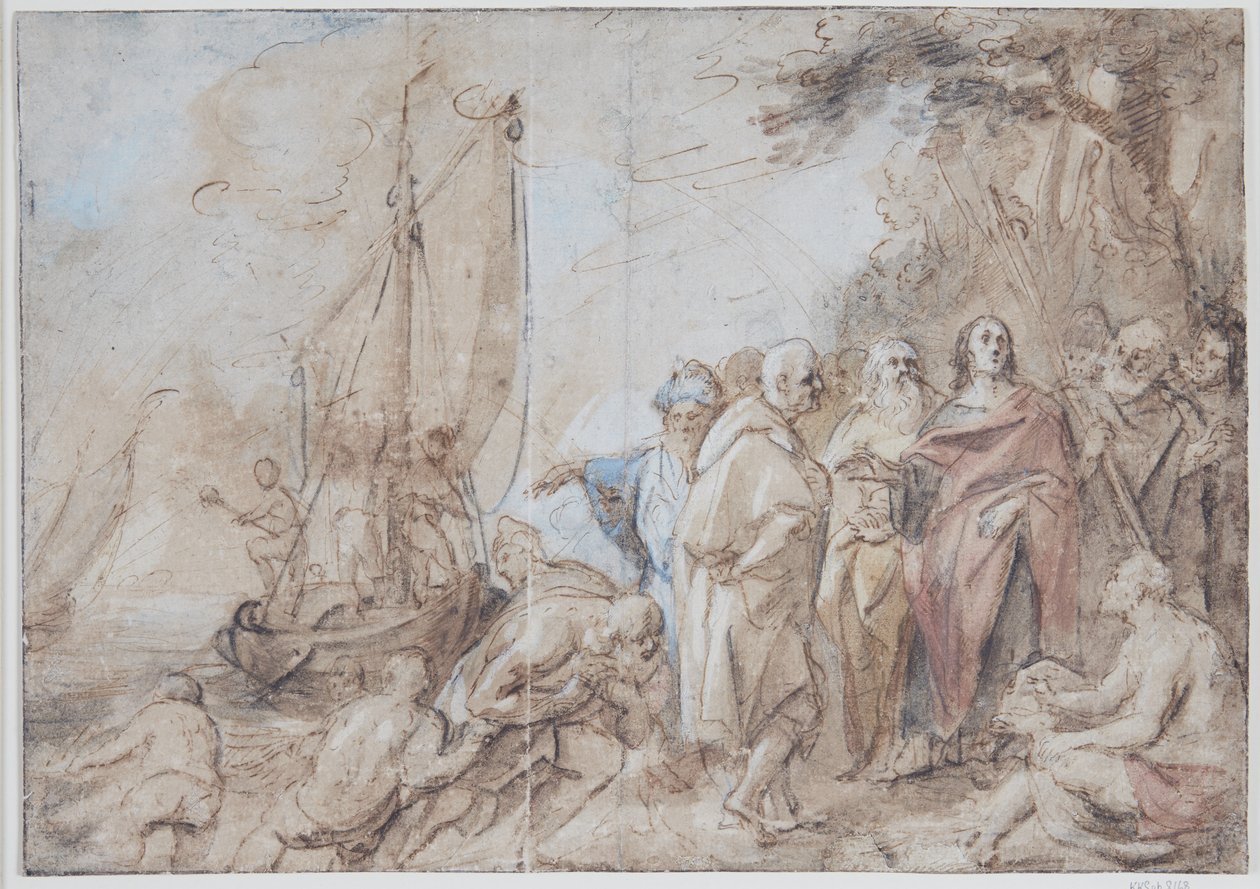 O Chamado de Pedro e André de Jacob Jordaens