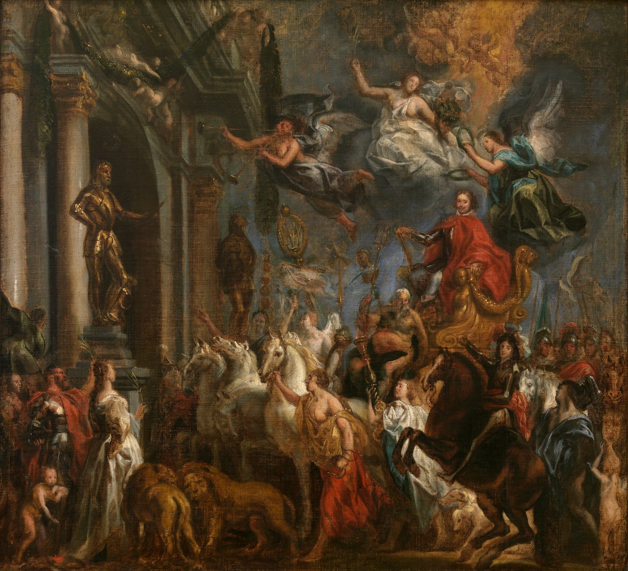 O triunfo de Frederik Hendrik de Jacob Jordaens