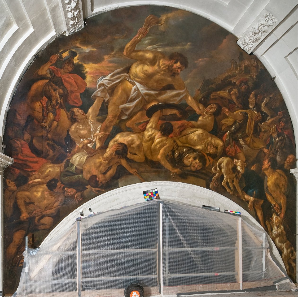 Sansão derrotou os filisteus de Jacob Jordaens the elder