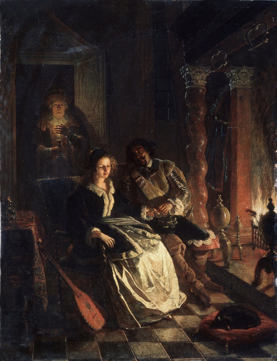 Encontro, 1852 de Jacob Joseph Eckhout