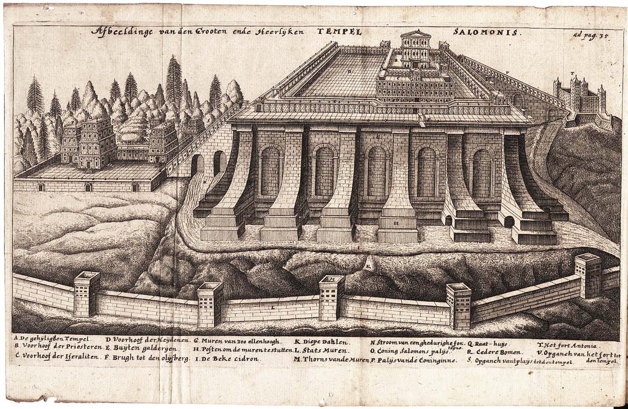 Do templo de Jerusalém Templo de Salomão de Jacob Judah Aryeh Leon