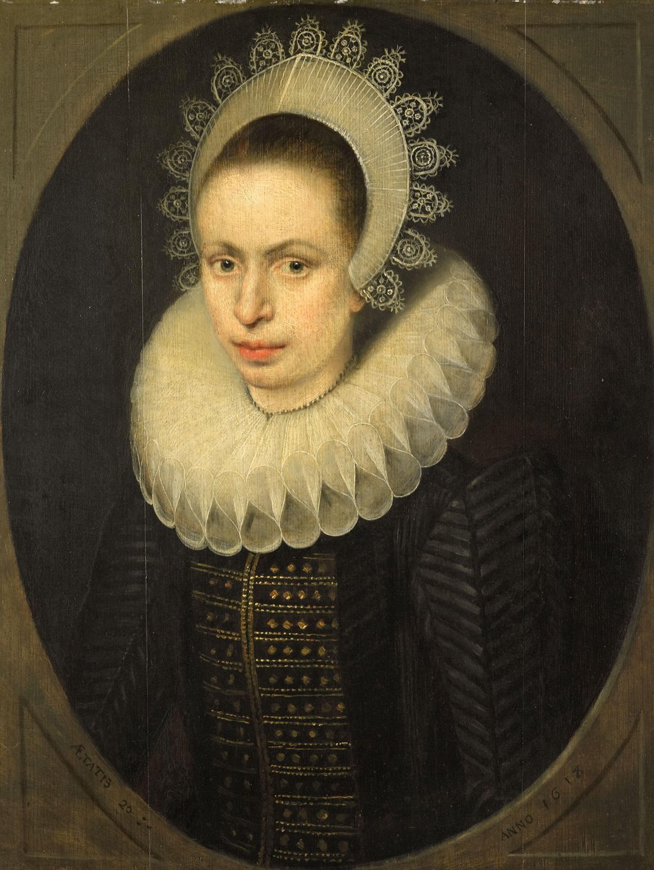 Retrato de Antoinette Walleran (1598-?) de Jacob Lambrechtsz Loncke
