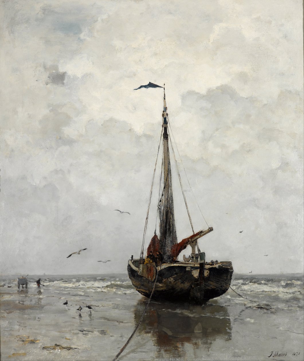 Barco de pesca de Jacob Maris