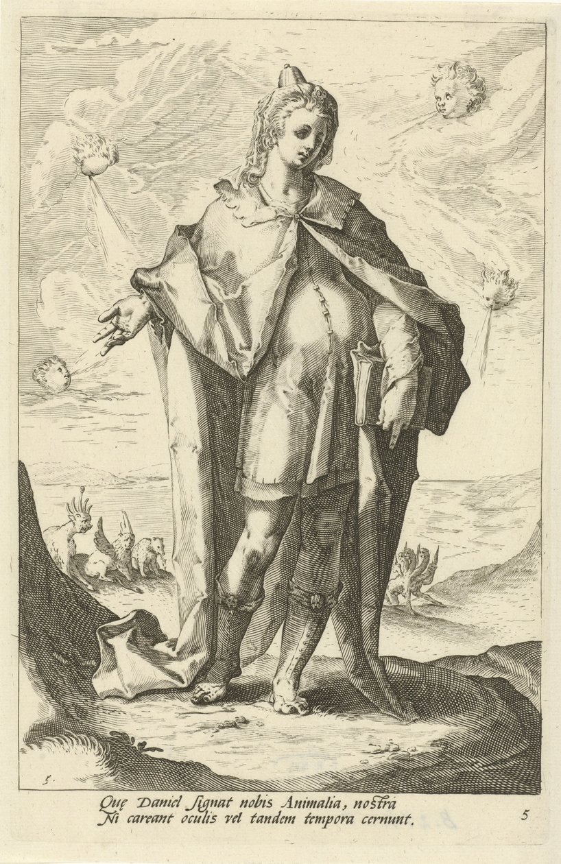 Daniel
Profetas do Antigo Testamento (título da série) de Jacob Matham (attributed to)