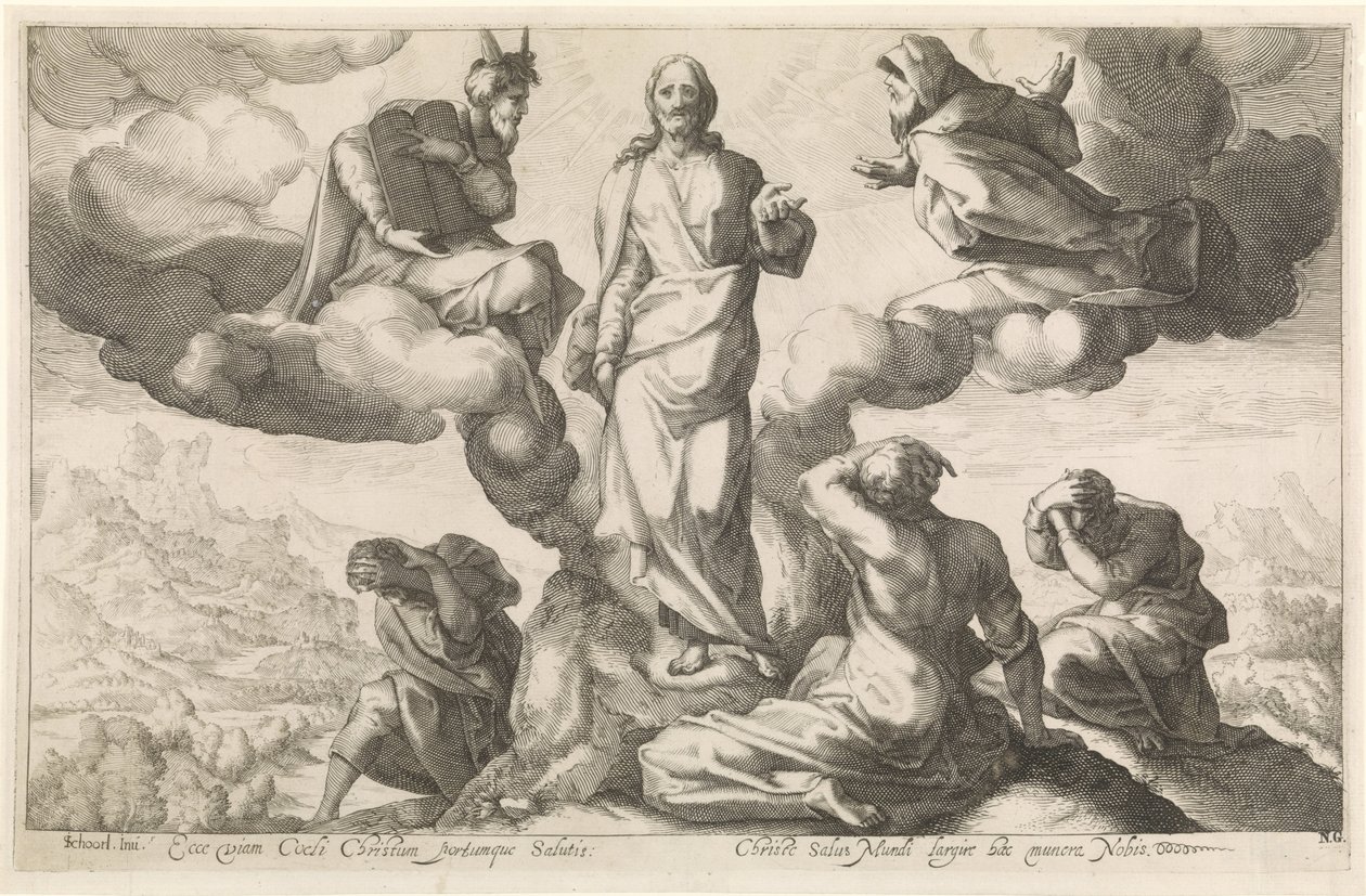 Transfiguração de Jacob Matham (rejected attribution)