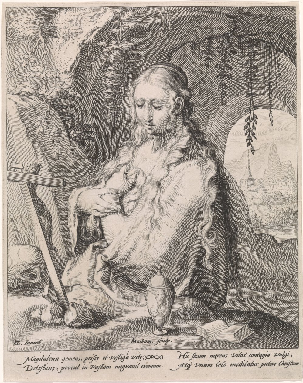 Maria Madalena para Boetawardi de Jacob Matham