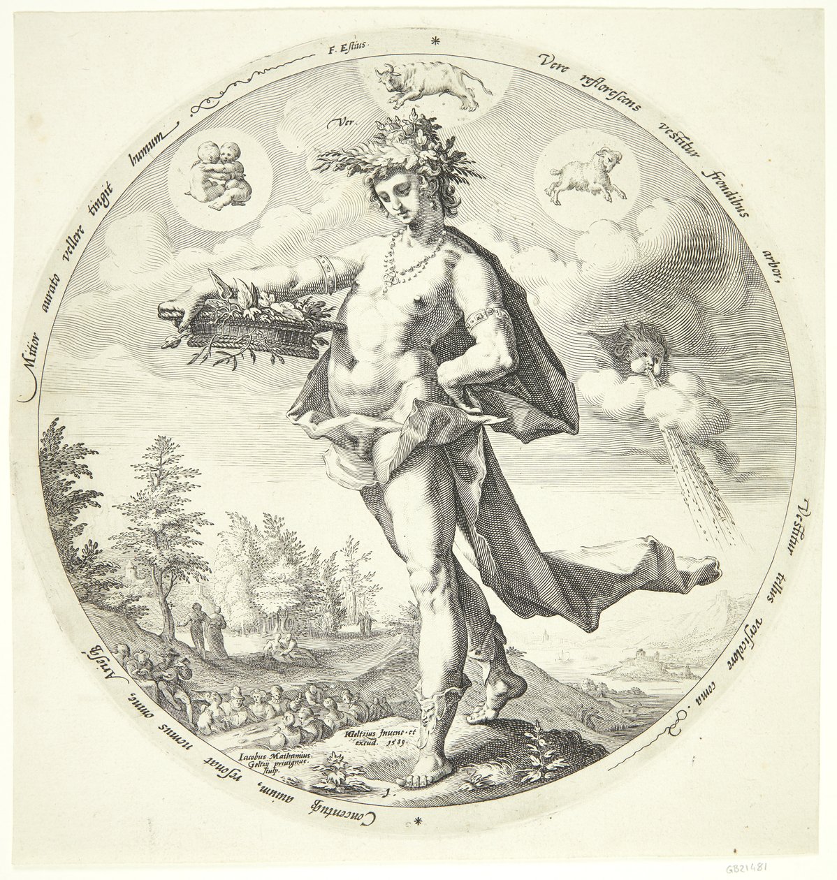 Primavera de Jacob Matham