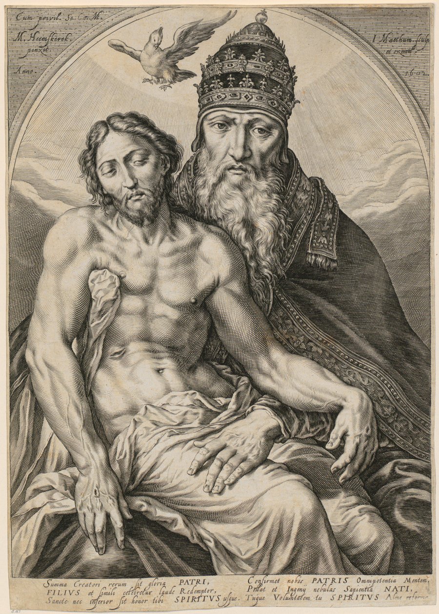 Santíssima Trindade de Jacob Matham
