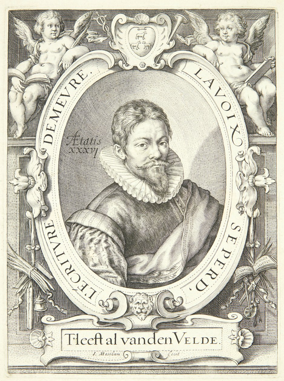 Jan van de Velde o mais velho de Jacob Matham