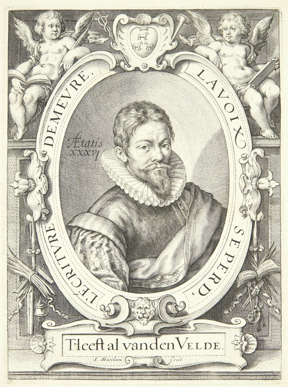 Jan van de Velde o mais velho de Jacob Matham