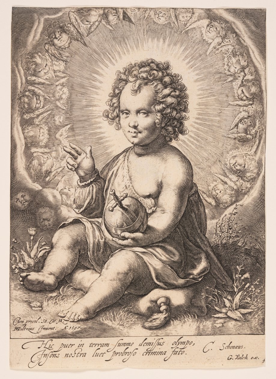 Salvator Mundi de Jacob Matham
