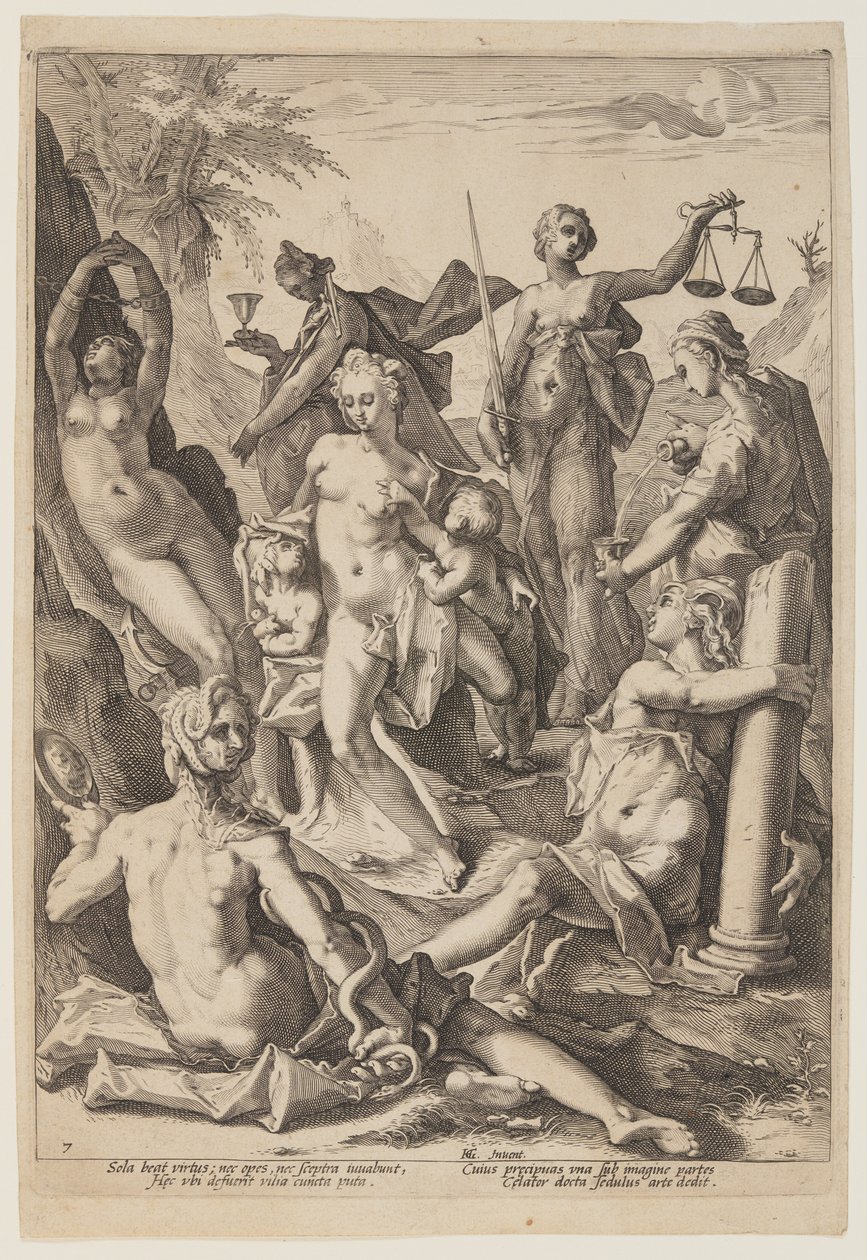 As sete virtudes de Jacob Matham