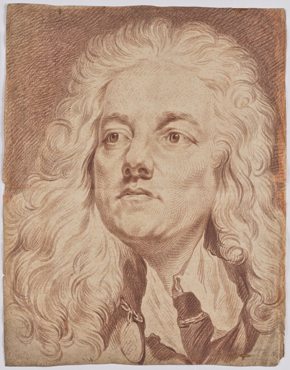 Retrato do mestre universitário de esgrima Carl Freyheit de Jacob Matthias Schmutzer