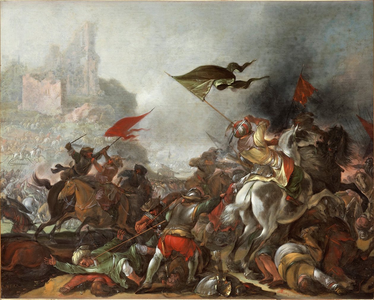 A Guerra Turca de Jacob Matthias Weyer