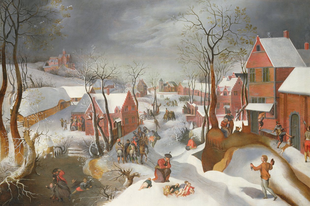 O Massacre dos Inocentes (óleo sobre painel) de Jacob & Mostaert Gillis (1534 98) Grimmer