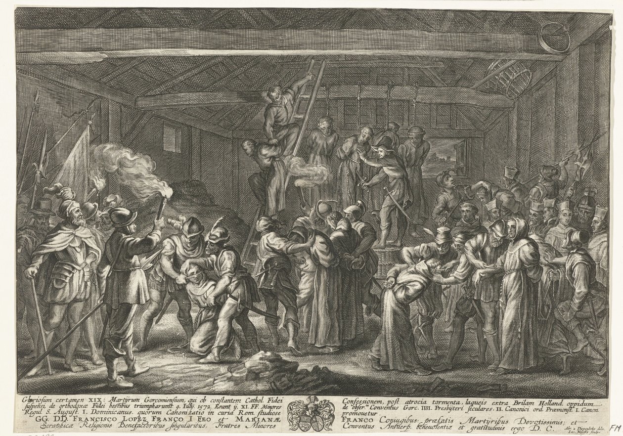 Mártires de Gorkum, 1572 de Jacob Neefs