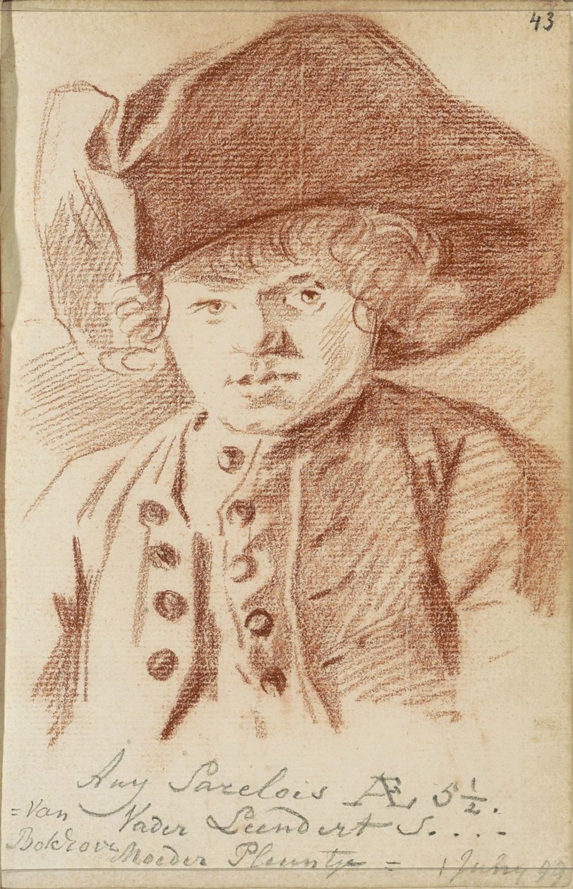 Retrato de Ary Sarelois de Jacob Perkois