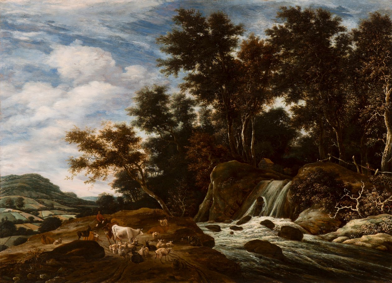 A cascata de Jacob van Ruisdael