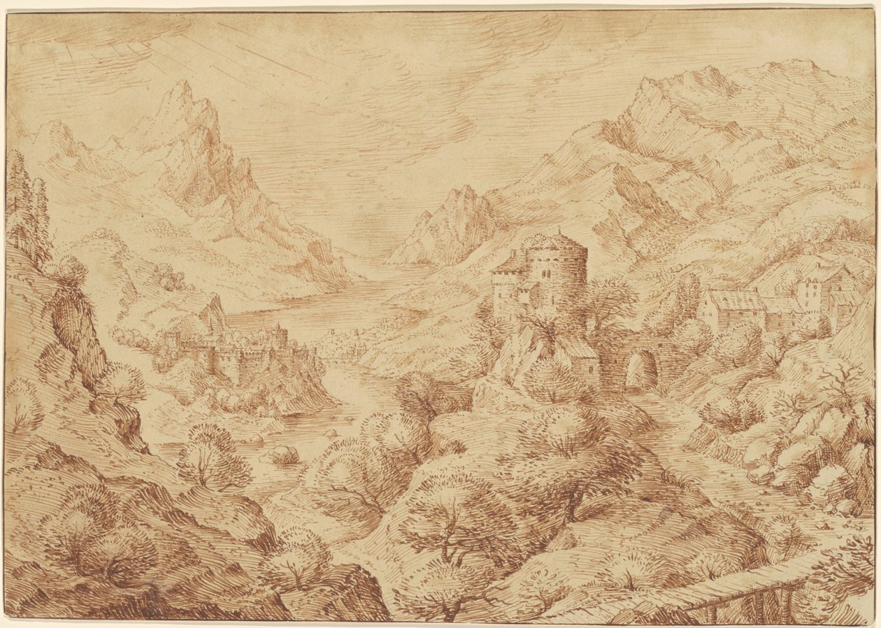 Paisagem Panorâmica do Rio de Jacob Savery I