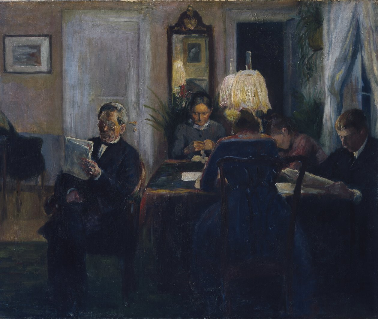 À luz da lâmpada de Jacob Sømme