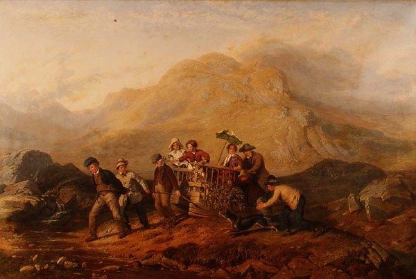 A Altura da Ambição, Uma cena nas montanhas Mardale de Jacob Thompson
