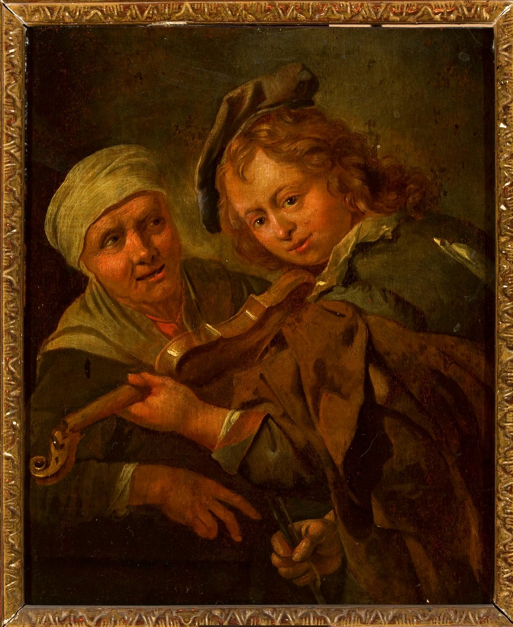 Violinista de Jacob Toorenvliet