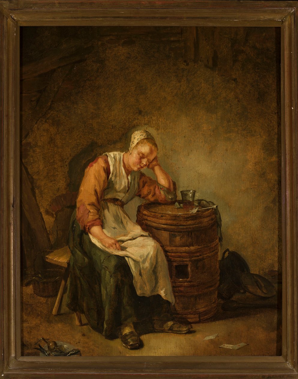 A mulher adormecida de Jacob Toorenvliet