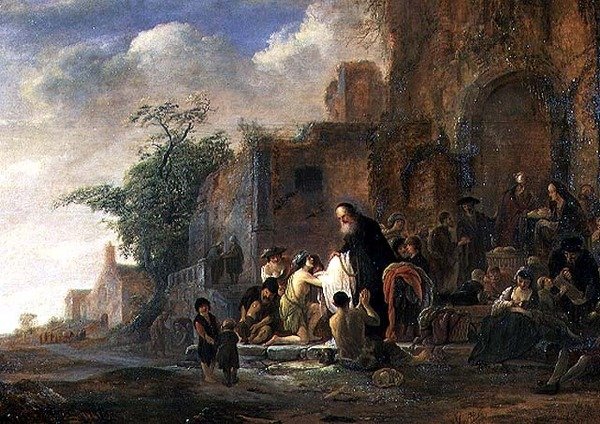 131-0635452 As Obras de Misericórdia de Jacob Willemsz de Wet or Wett