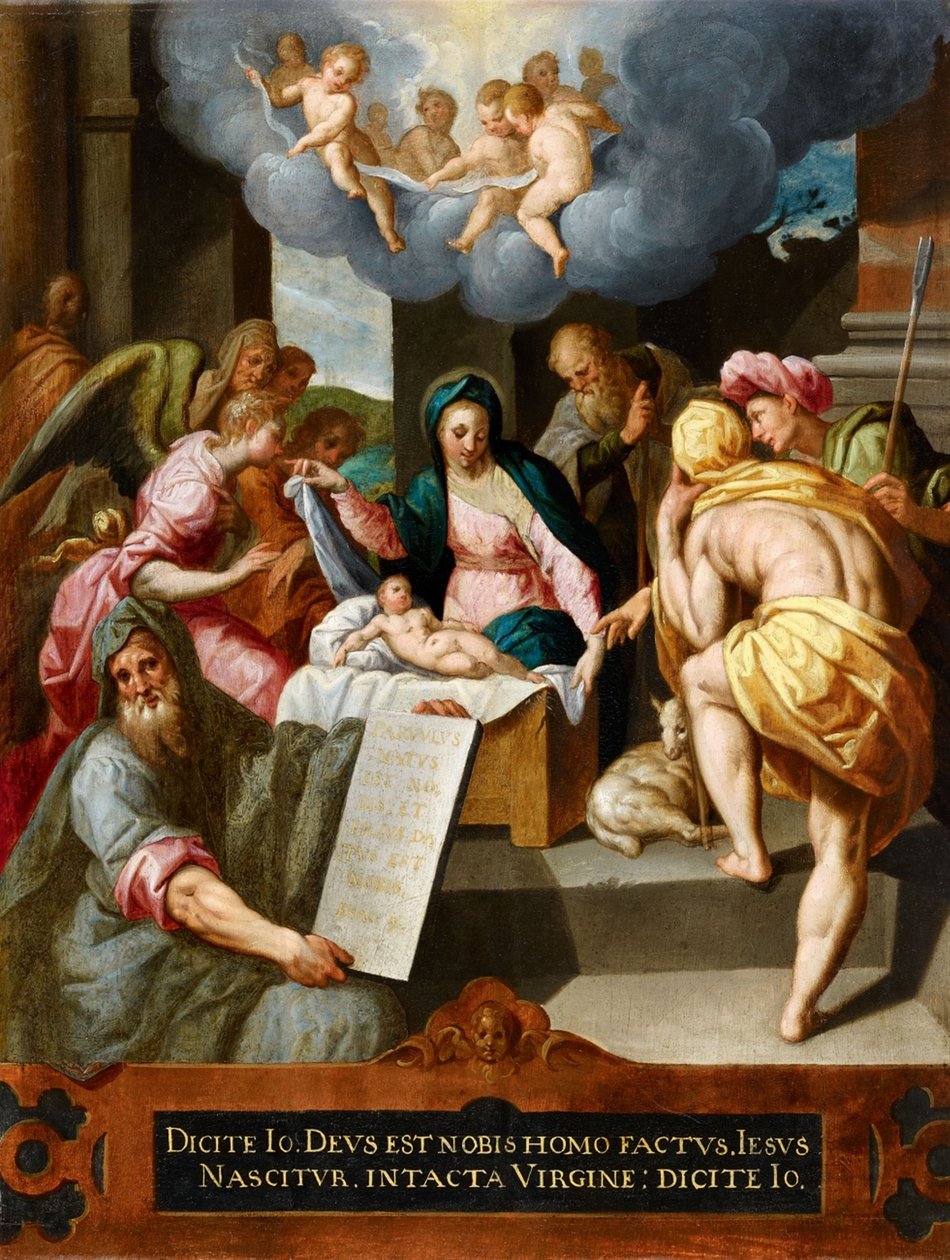 A Natividade de Cristo de Jacob de Backer