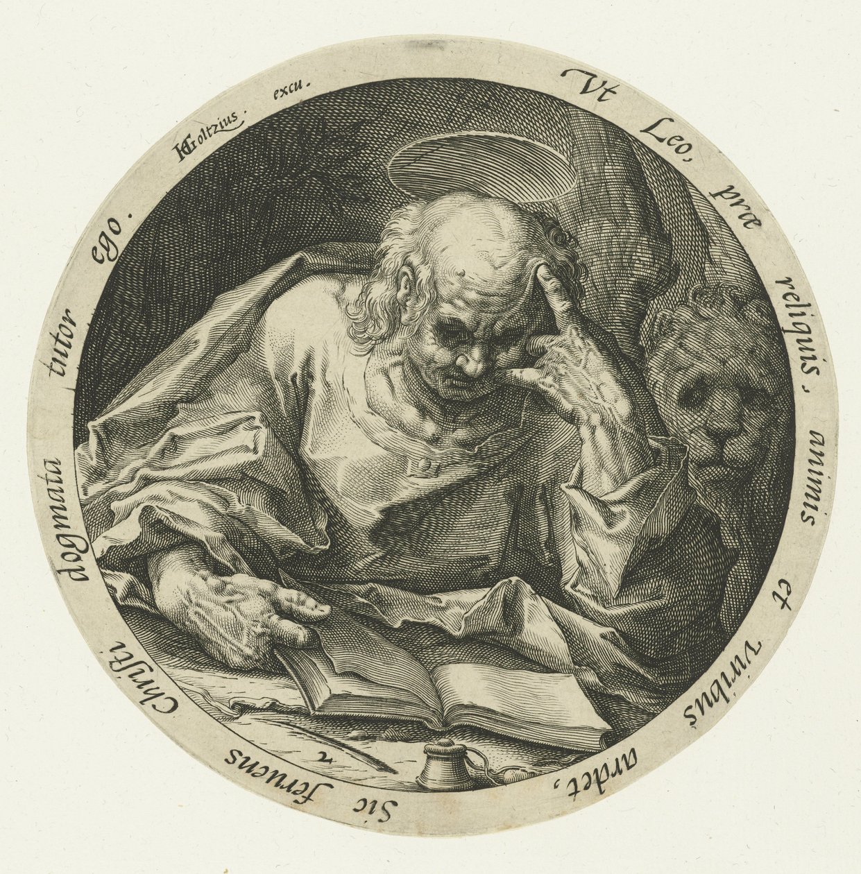 Marca Evangelista
Os quatro evangelistas (título da série) de Jacob de Gheyn (II) (attributed to)