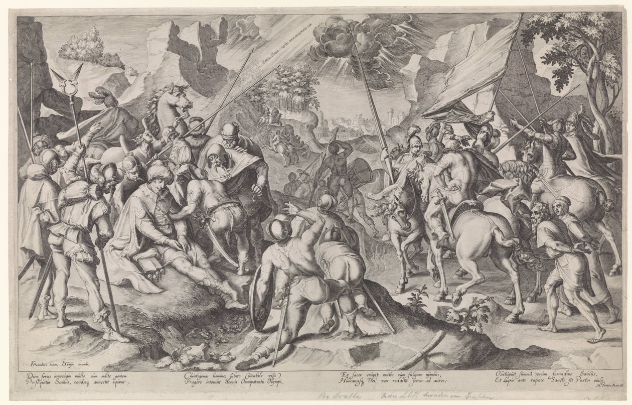 Conversão de Paulo de Jacob de Gheyn (II) (attributed to workshop of)