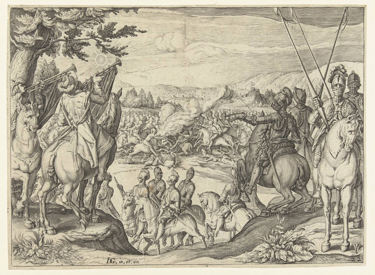 Luta Equestre
A Escola Equestre (título da série) de Jacob de Gheyn (II) (workshop of)