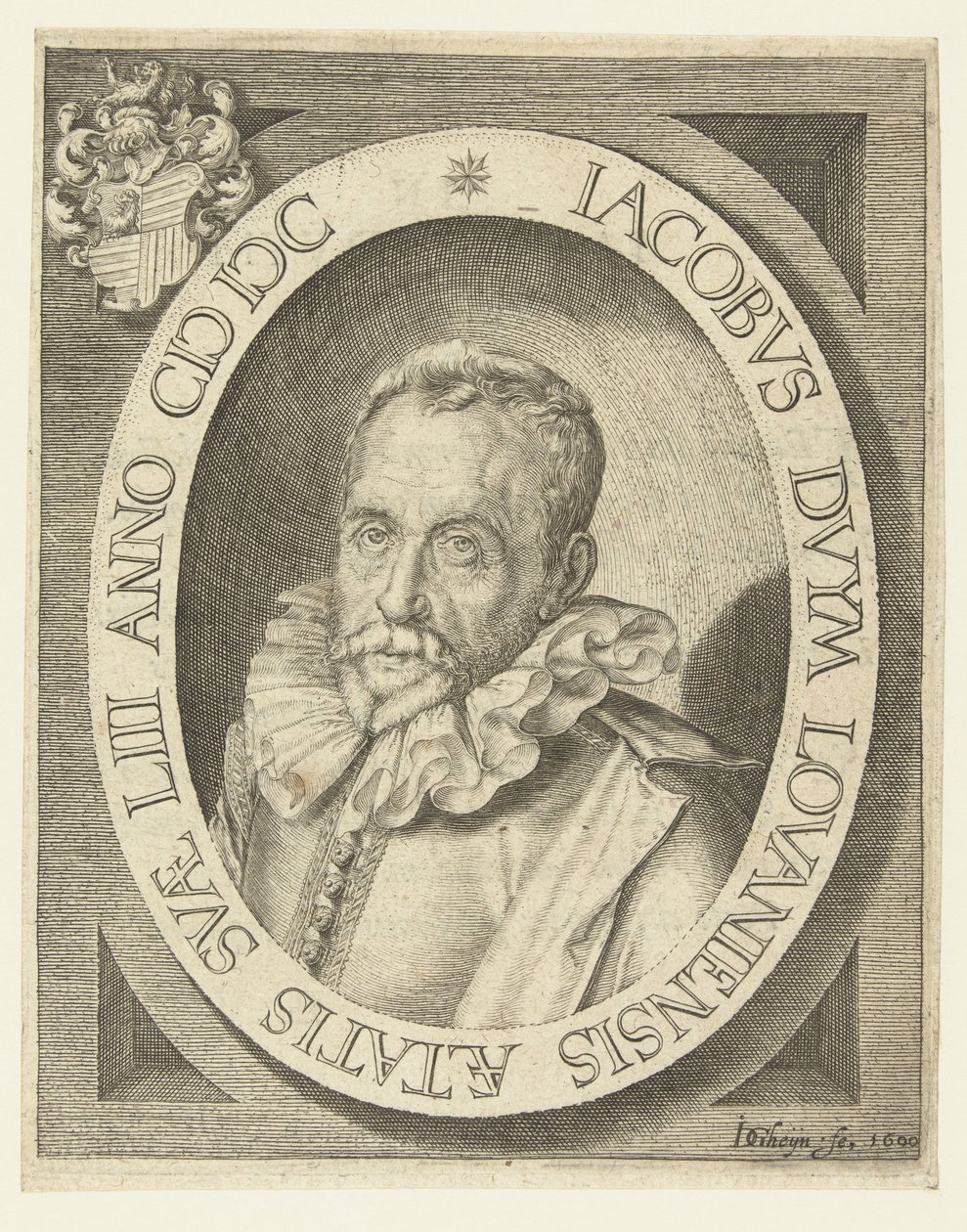 Retrato de Jacobus Duym com 53 anos de Jacob de Gheyn (II)