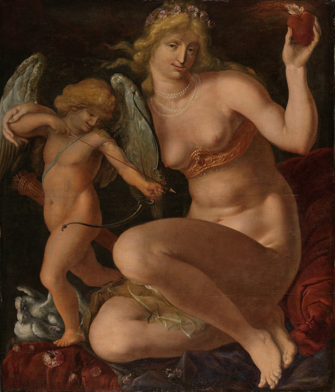 Vênus e Amor de Jacob de Gheyn (II)