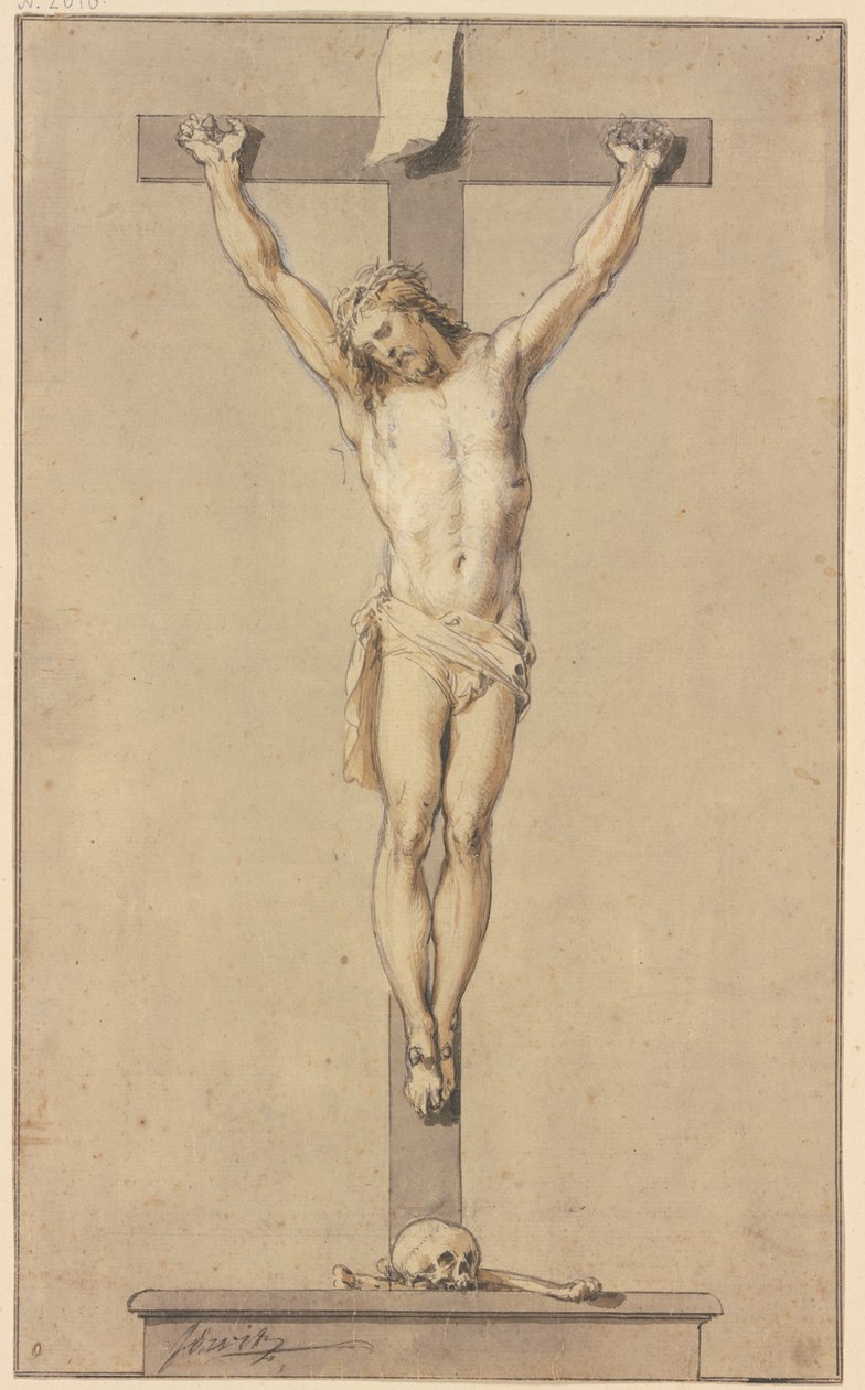 Cristo na cruz de Jacob de Wit